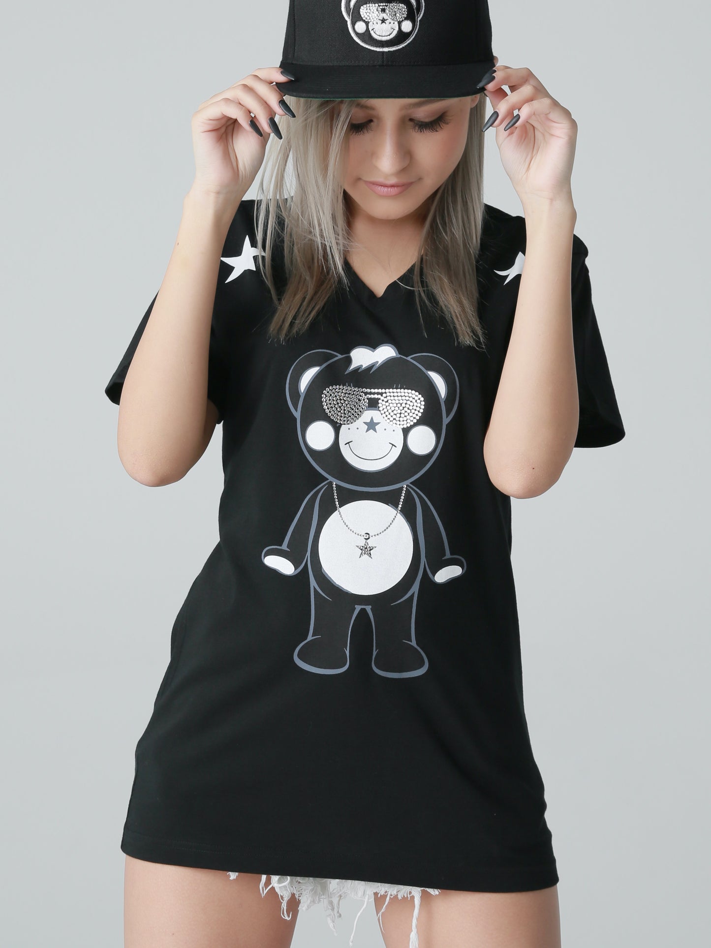 Superstar Diamonds Chappy T-shirt (v-neck)